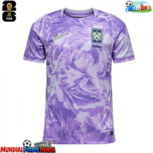 Camiseta República de Corea Segunda Equipación Replica Mundial 2026 mangas cortas